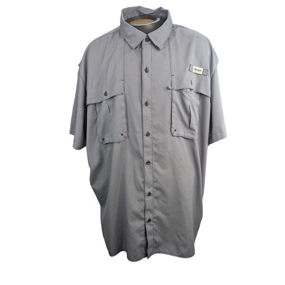 Magellan Outdoors Fish Gear Angler Fit Mag Wick Short Sleeve Vented Shirt Sz 3XL - Picture 1 of 9